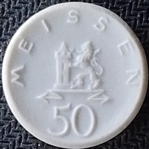 Аверс монеты Германия, 50 пфеннигов, 1921, Белый цвет