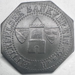 Аверс монеты Германия, 25 пфеннигов, 1917, Без отверстия
