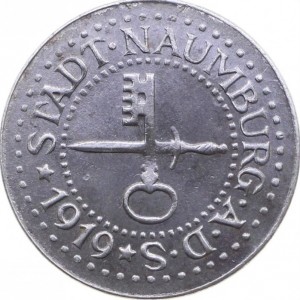 Аверс монеты Германия, 10 пфеннигов, 1919, Форма - Круг