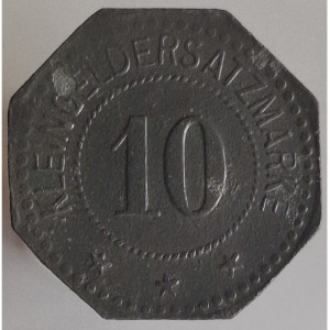 Реверс монеты Германия, 10 пфеннигов, 1917