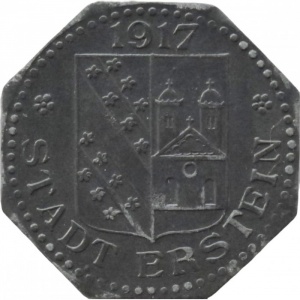 Аверс монеты Германия, 5 пфеннигов, 1917