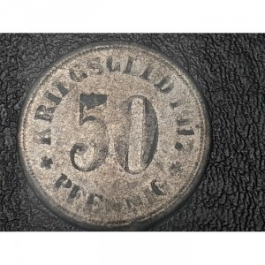 Реверс монеты Германия, 50 пфеннигов, 1917