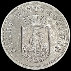 Аверс монеты Германия, 50 пфеннигов, 1917