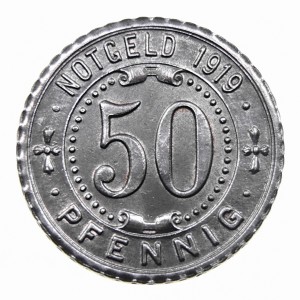 Реверс монеты Германия, 50 пфеннигов, 1919