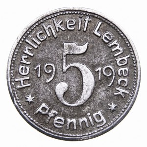 Аверс монеты Германия, 5 пфеннигов, 1919