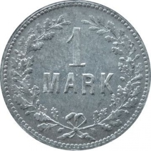 Реверс монеты Германия, 1 марка, 1914, Частный выпуск - Рейнско-Вестфальская известковая фабрика