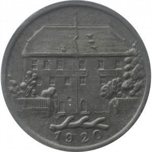 Реверс монеты Германия, 10 пфеннигов, 1920