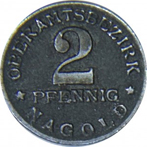 Аверс монеты Германия, 2 пфеннига, 1920