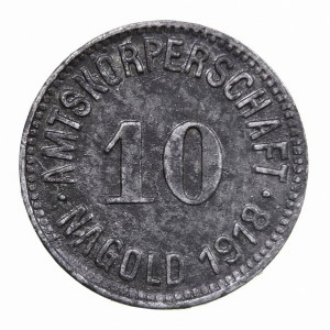 Аверс монеты Германия, 10 пфеннигов, 1918