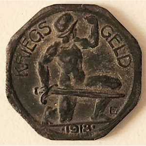 Аверс монеты Германия, 20 пфеннигов, 1918