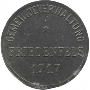 Аверс монеты Германия, 5 пфеннигов, 1917