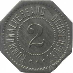 Аверс монеты Германия, 2 пфеннига, 1917