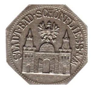 Аверс монеты Германия, 25 пфеннигов, 1917