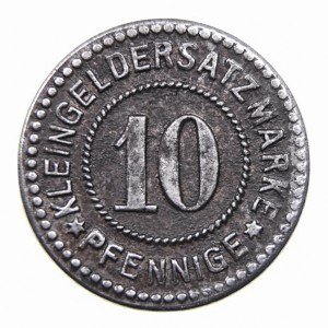 Реверс монеты Германия, 10 пфеннигов, 1918