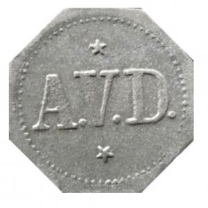 Аверс монеты Германия, 10 пфеннигов, 1917, Частный выпуск - Издательско-полиграфическое предприятие