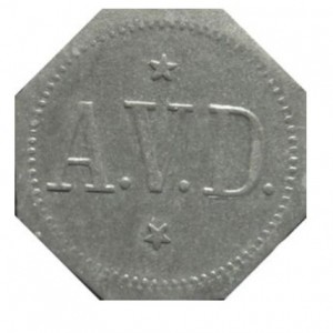 Аверс монеты Германия, 50 пфеннигов, 1917, Частный выпуск - Издательско-полиграфическое предприятие
