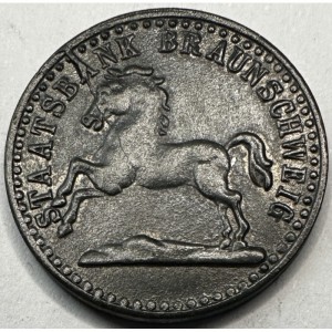 Аверс монеты Германия, 10 пфеннигов, 1920, Цинк, не магнетик