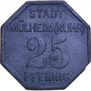 Аверс монеты Германия, 25 пфеннигов, 1917