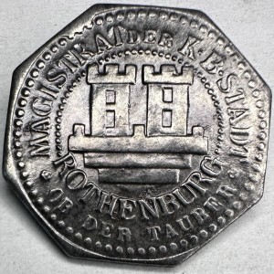 Аверс монеты Германия, 10 пфеннигов, 1918, Железо, магнетик