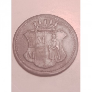 Реверс монеты Германия, 5 пфеннигов, 1918, Цинк, не магнетик