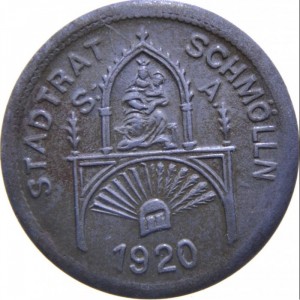 Аверс монеты Германия, 50 пфеннигов, 1920