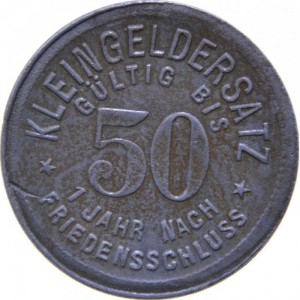Реверс монеты Германия, 50 пфеннигов, 1920