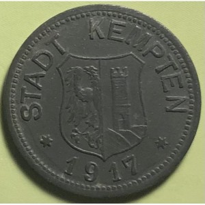 Аверс монеты Германия, 50 пфеннигов, 1917