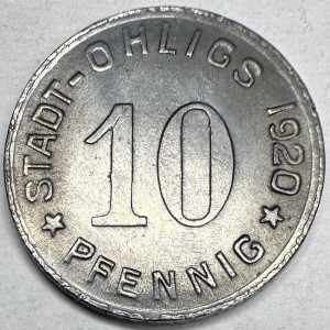 Аверс монеты Германия, 10 пфеннигов, 1920