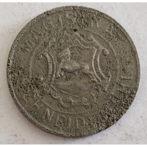 Аверс монеты Германия, 2 пфеннига, 1920