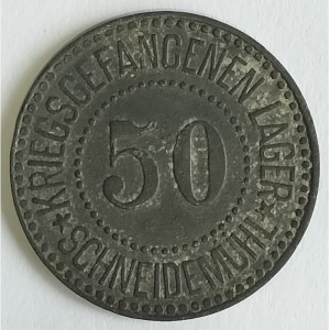 Аверс монеты Германия, 50 пфеннигов, 1917, Лагерь для военнопленных