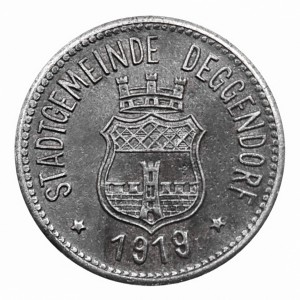 Аверс монеты Германия, 10 пфеннигов, 1919