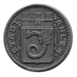 Аверс монеты Германия, 10 пфеннигов, 1917, Цинк, не магнетик