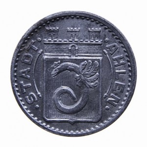 Аверс монеты Германия, 10 пфеннигов, 1917, Железо, магнетик