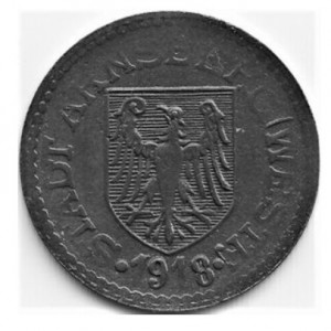 Аверс монеты Германия, 10 пфеннигов, 1918