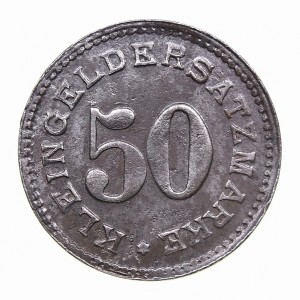 Реверс монеты Германия, 50 пфеннигов, 1918
