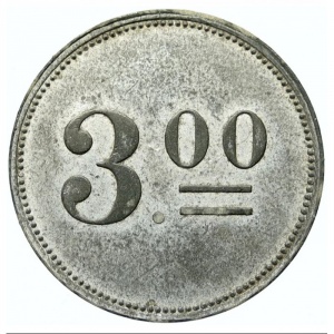 Реверс монеты Германия, 3 марки, 1914, Частный выпуск - Королевская горная инспекция