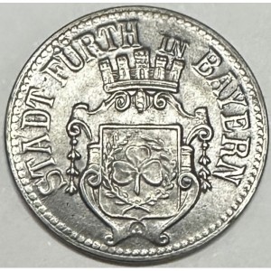 Аверс монеты Германия, 10 пфеннигов, 1917, Железо, магнетик