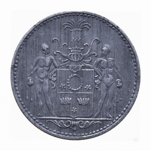 Аверс монеты Германия, 50 пфеннигов, 1917, Цинк, не магнетик