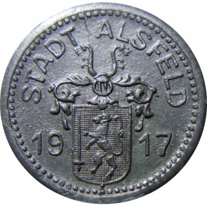 Аверс монеты Германия, 5 пфеннигов, 1917