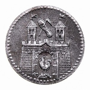 Реверс монеты Германия, 5 пфеннигов, 1917, Железо, магнетик. Форма - Круг