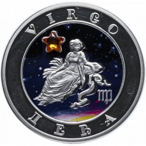 Реверс монеты Армения, 100 драмов, 2008, Дева