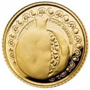 Реверс монеты Армения, 500 драмов, 2011, Гранат обыкновенный