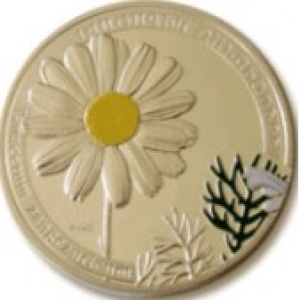 Реверс монеты Армения, 1000 драмов, 2010, Растения - Пижма зангезурская (Tanacetum zangezuricum)