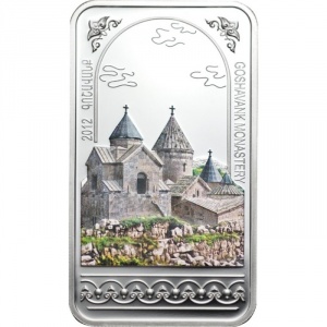 Реверс монеты Армения, 1000 драмов, 2012, Храмы Армении - Гошаванк