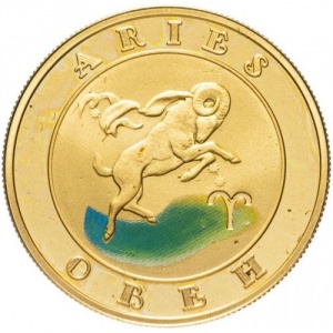 Реверс монеты Армения, 10.000 драмов, 2009, Овен