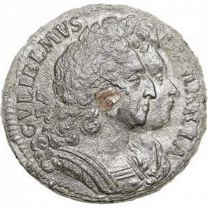 Аверс монеты Англия, 1 фартинг, 1689-1692
