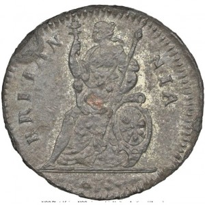 Реверс монеты Англия, 1 фартинг, 1684