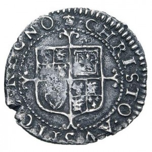 Реверс монеты Англия, 1 пенни, 1660