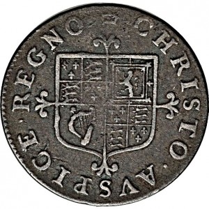 Реверс монеты Англия, 3 пенса, 1660