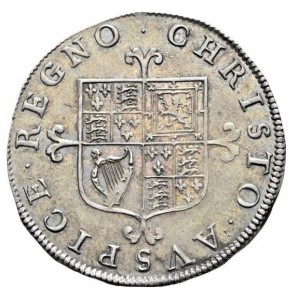 Реверс монеты Англия, 6 пенсов, 1660